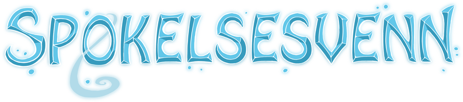 Navnet til boken, Spøkelsesvenn - Det første møtet. Lenke til hjemmesiden.